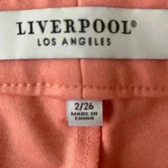 Liverpool Stretch Dress Pants Size 2/26 - Picture 7 of 15